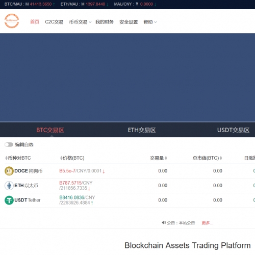 全新升级猫力币区块链交易所源码molly币币交易+C2C场外交易系统