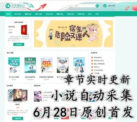 2021年最新原创首发全自动响应式小说采集PHP整站源码,【小说自动采集】+自适应小说网站源码