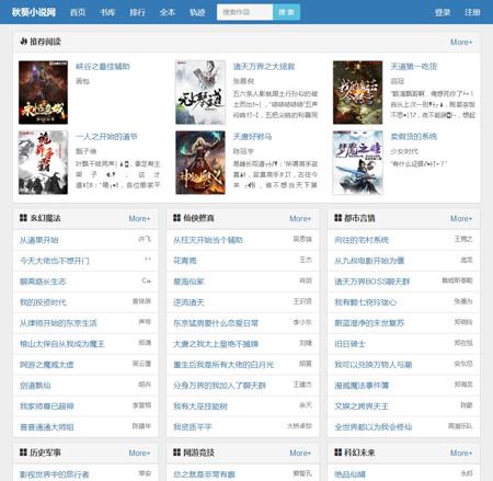 精仿小旋风蜘蛛池小说模板 小说站群权重模板 支持小旋风蜘蛛池X10