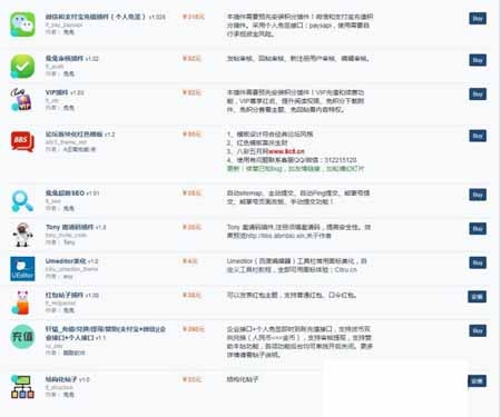 价值几百元的修罗轻论坛程序Xiuno免费开源+收费插件大全 修罗开源轻论坛程序  Xiuno收费插件